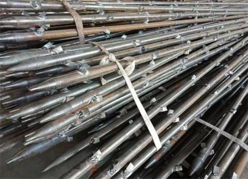 细水乡管棚钢花管加工